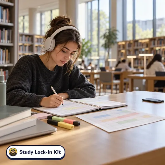 Study Lock-In Kit in everyday life.