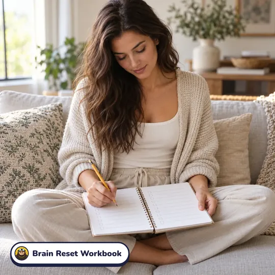 Brain Reset Workbook in everyday life.